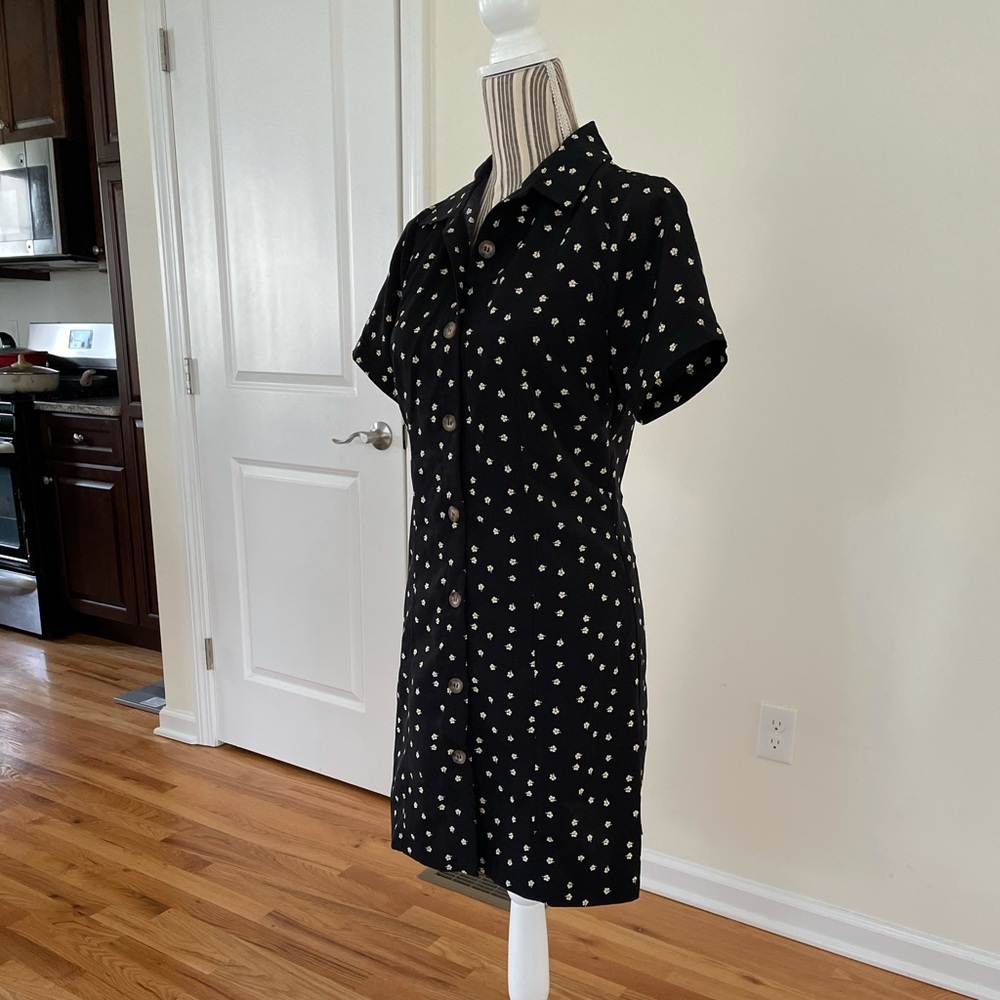 NWT BP Floral Shirt Dress Button Up S
